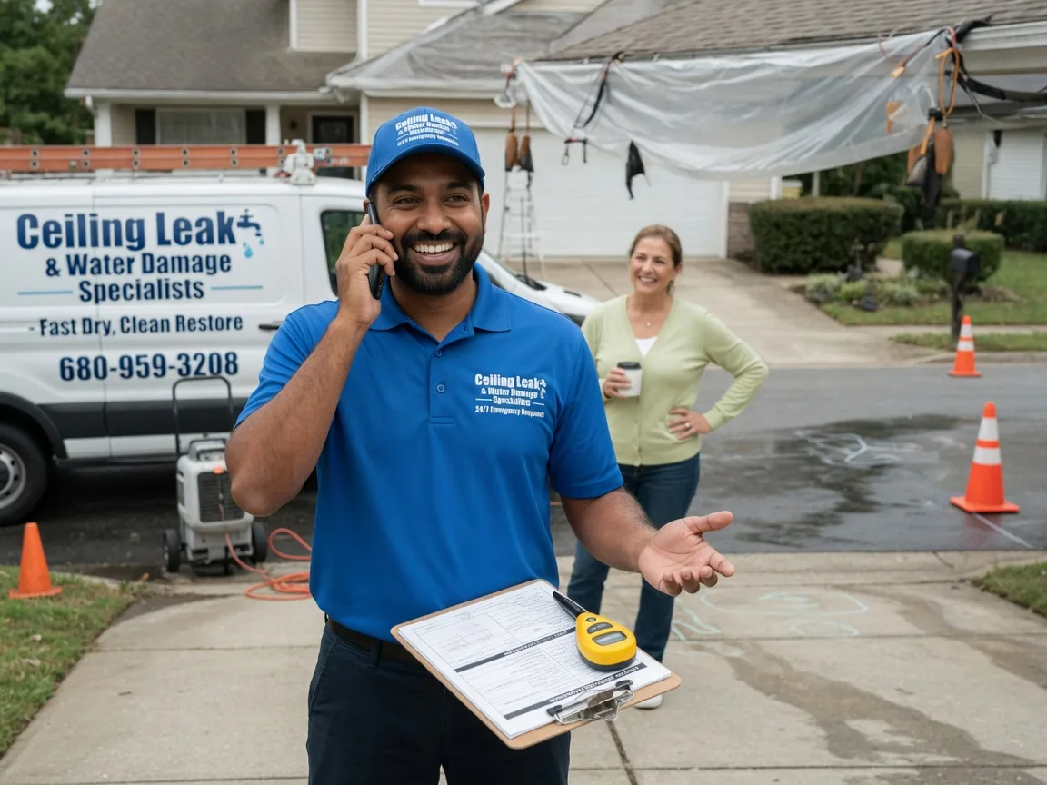 Ceiling Leak Cleanup Spanish Springs, NV FAQs